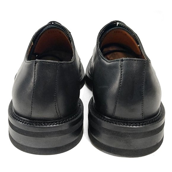 Barneys New York Nero Black 70s Walk Leather Woody Derby Shoes main image 10